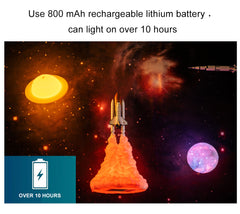 3D Space Shuttle Lamp
