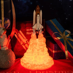 3D Space Shuttle Lamp
