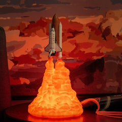 3D Space Shuttle Lamp